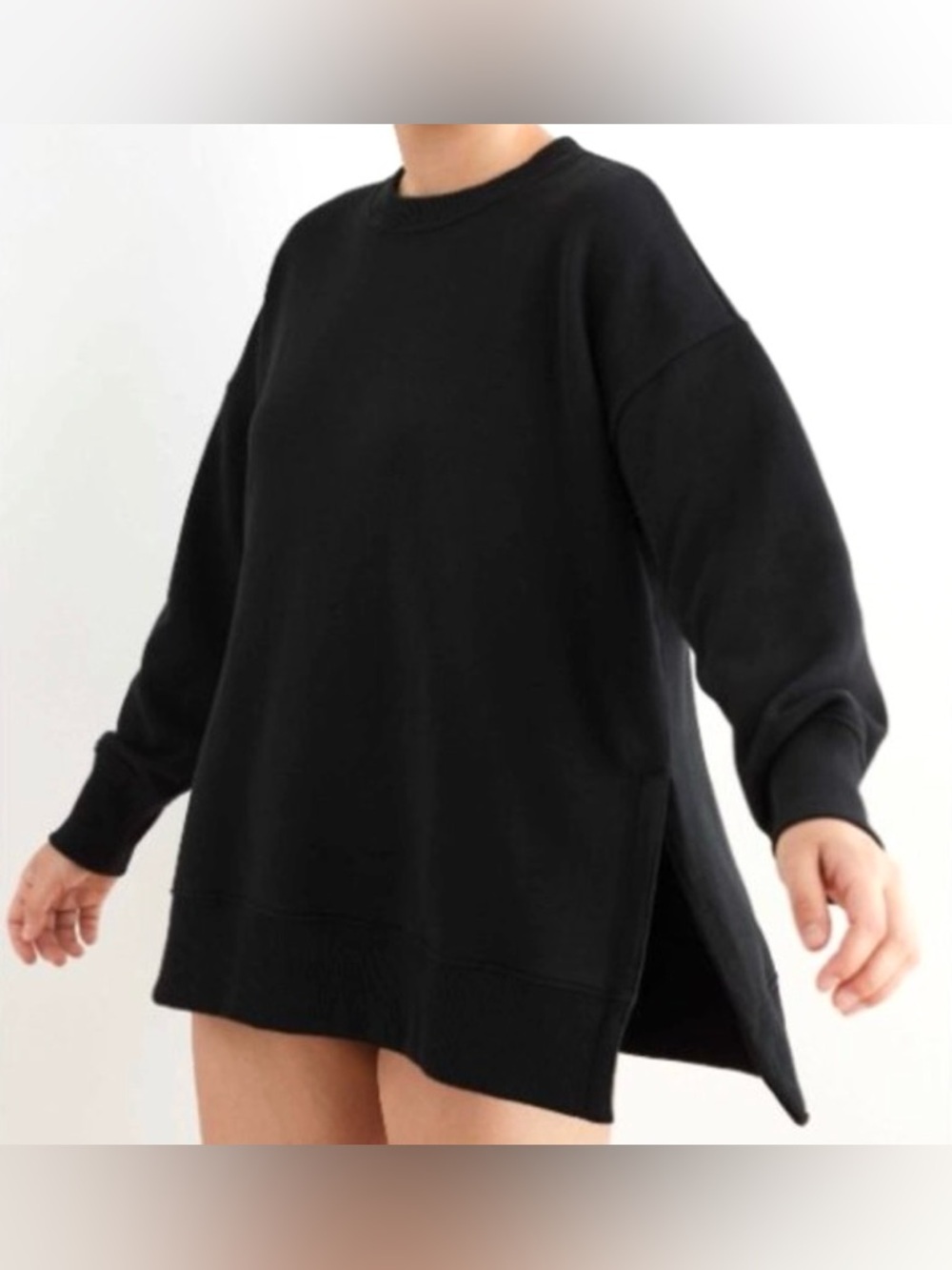 Aerie Good Vibes Oversized Crewneck Sweatshirt, Medium